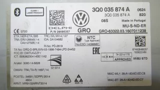 3Q0035874A Блок навигации Volkswagen Passat B8 Арт e9440835, вид 4