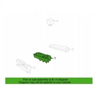 12769644 Блок предохранителей Saab 9-3 2 Арт e9456427, вид 4