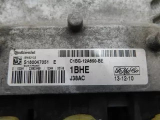 C1BG-12A650-BE C1BG12A650BE S180047051E Блок управления двигателем Ford Fiesta 5 Арт e9469181, вид 2