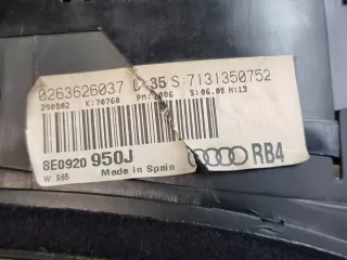 8E0920950J Щиток приборов (приборная панель) Audi A4 B6 Арт e9478488, вид 8