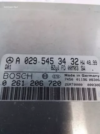 A0295453432 0261206720 26RT0000 Блок управления двигателем Mercedes S W220 Арт e9497886, вид 3