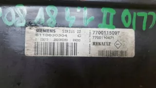 7700115097 7700110471 Блок управления двигателем Renault Clio 2 Арт e9498250, вид 2