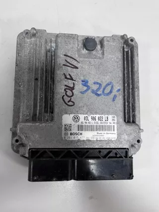 03L906022LB 0281015477 Блок управления двигателем Volkswagen Golf 6 Арт e9498625, вид 1
