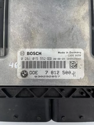 7812500 0281015552 030292857 Блок управления двигателем BMW 5 E60/E61 Арт e9520756, вид 3
