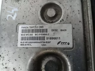 51896811 BC0103694C 9BSAYK1L Блок управления двигателем Fiat Panda 2 Арт e9520972, вид 2