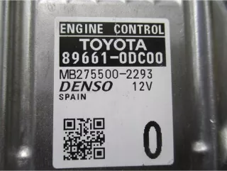 89661-0DC00 MB275500-2293 89780-0D050 45020-0D05 Блок управления двигателем Toyota Yaris 3 Арт e9522436, вид 2