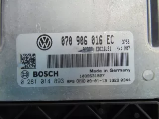 070906016EC 0281014893 Блок управления двигателем Volkswagen Transporter T5 Арт e9522621, вид 7