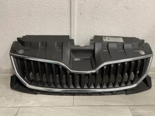 6V0853653 Решетка радиатора Skoda Fabia 3 Арт e9532916, вид 1