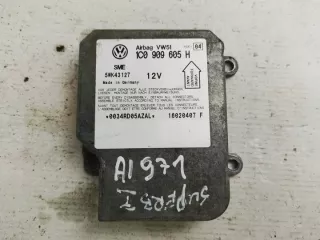 1C0909605H Блок AirBag Skoda Superb 1 Арт e9545075, вид 1