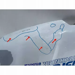656169152R Капот Renault Trafic 2 Арт e9557440, вид 5