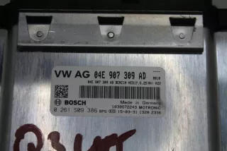 04E907309AD Блок управления двигателем Audi Q3 1 Арт e9558192, вид 2