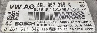 06L907309A 0261S11842 Блок управления двигателем Audi A4 B9 Арт e9558199, вид 2
