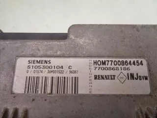 S105300104C 7700864454 7700868186 Блок управления двигателем Renault Megane 1 Арт e9558401, вид 2