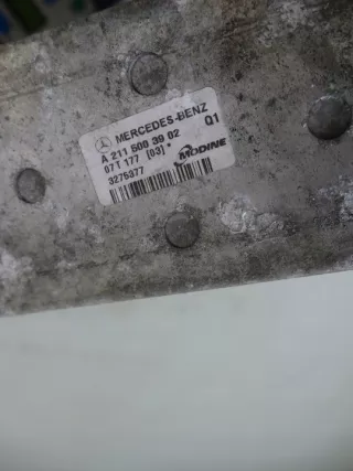 A2115003902 Интеркулер Mercedes E W211 Арт e9561223, вид 4