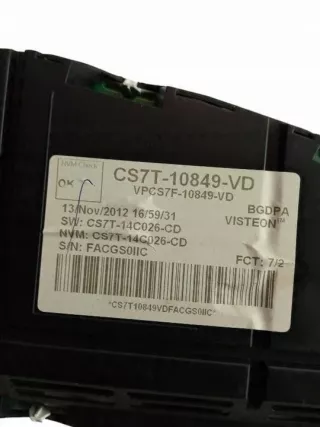 CS7T-10849-VD 2006-2015 Щиток приборов (приборная панель) Ford S-Max 1 Арт e9563132, вид 2