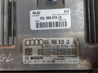  03L906018JG 0281018128 Блок управления двигателем Audi A5 (S5,RS5) 1 Арт e9563510, вид 2