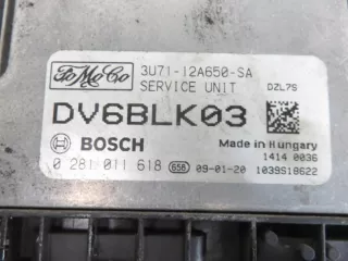 3U7112A650SA 0281011618 9U71124650SA Блок управления двигателем Ford Focus 1 Арт e9582756, вид 3