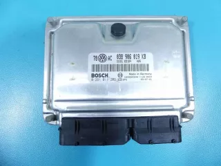 038906019KB, 0281011203 Блок управления двигателем Skoda Superb 1 Арт e9583776, вид 1