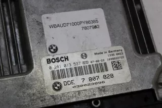 7807828 0281013537 Блок управления двигателем BMW 1 E81/E82/E87/E88 Арт e9604557, вид 4