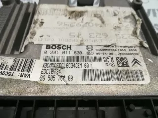 9664843780 0281013872 1039S20163 9653958980 Блок управления двигателем Citroen Berlingo 2  Арт e9604733, вид 4