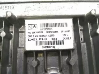 9666000180 28161147 9663548180 R0413C021A Блок управления двигателем Citroen C5 2 Арт e9604771, вид 5