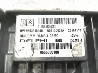 9666000180 9663548180 R0413C021A Блок управления двигателем Citroen C5 2 Арт e9604773, вид 5
