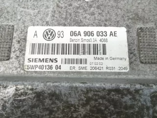 06A906033AE 5WP40136 Блок управления двигателем Volkswagen Bora Арт e9605756, вид 4