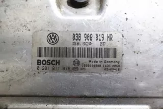 0281011076 Блок управления двигателем Volkswagen Polo 4 Арт e9605833, вид 4