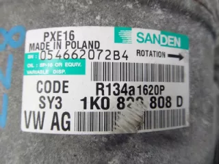 1K0820808D Компрессор кондиционера Volkswagen Touran 2 Арт e9618203, вид 4