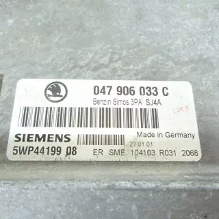 047906033C Блок управления (другие) Skoda Fabia 1 Арт e9619218, вид 2