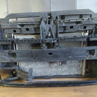 5Q0121251GD Передняя панель крепления облицовки (телевизор) Volkswagen Touran 3 Арт e9623918, вид 4