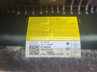 12847035 Подушка безопасности Opel Astra J Арт e9628610, вид 3
