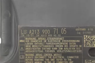 A2139007105 A2087076805 A2139028202 Блок AirBag Mercedes E W213 Арт e9644147, вид 3