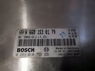 A6681530179 0281010753 Блок управления двигателем Mercedes A W168 Арт e9644475, вид 4
