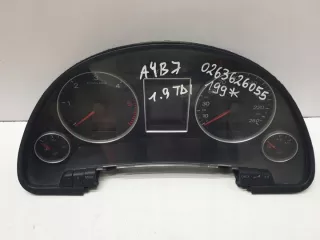0263626055 Щиток приборов (приборная панель) Audi A4 B7 Арт e9667511, вид 1