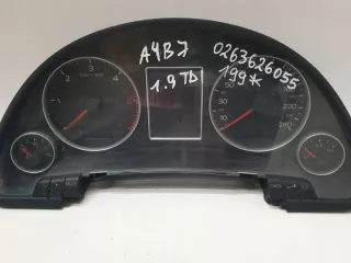 0263626055 Щиток приборов (приборная панель) Audi A4 B7 Арт e9667511, вид 2