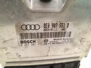 8E0907551B 0261207473 Блок управления двигателем Audi A4 B6 Арт e9674137, вид 7