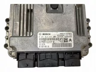 9666986680 0281013334 9653958980 Блок управления двигателем Citroen C4 1 Арт e9675618, вид 3