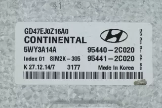 95440-2C020 GD47EJ0Z16A0 95441-2C020 Блок управления двигателем Hyundai i30 GD Арт e9688298, вид 2