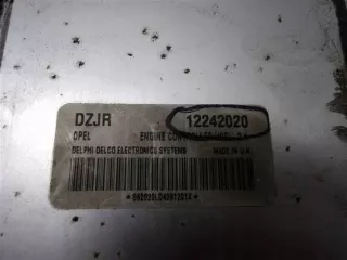 12242020 Блок управления двигателем Opel Zafira A Арт e9690506, вид 2