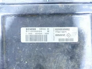8200035692 S110030034B Блок управления двигателем Renault Megane 1 Арт e9692344, вид 2
