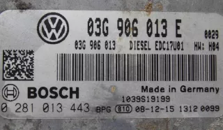 03G906013E Блок управления двигателем Skoda Fabia 2 Арт e9693174, вид 2