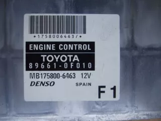 89661-13270 175800-5351 Блок управления двигателем Toyota Corolla VERSO 2 Арт e9694037, вид 3