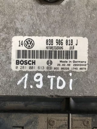 038906018J Блок управления двигателем Volkswagen Golf 4 Арт e9694976, вид 2