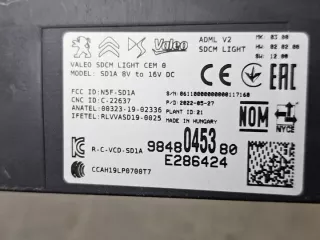 9848045380 Блок управления светом Opel Mokka 2 Арт e9700413, вид 2