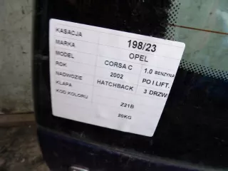  Крышка багажника (дверь 3-5) Opel Corsa D Арт e9710563, вид 4