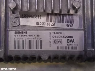 9639452380 Блок управления АКПП Citroen C5 1 Арт e9716269, вид 4