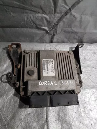 55196352ZJ MJD6JOCA Блок управления двигателем Opel Corsa C Арт e9730628, вид 1