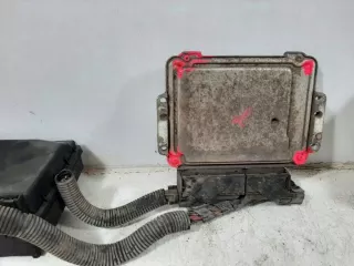 0281012123 55198055 Блок управления двигателем Opel Astra H Арт e9743003, вид 3