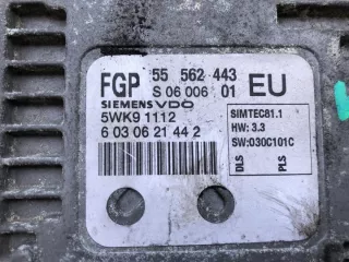 55562443 Блок управления двигателем Opel Vectra C  Арт e9743046, вид 2